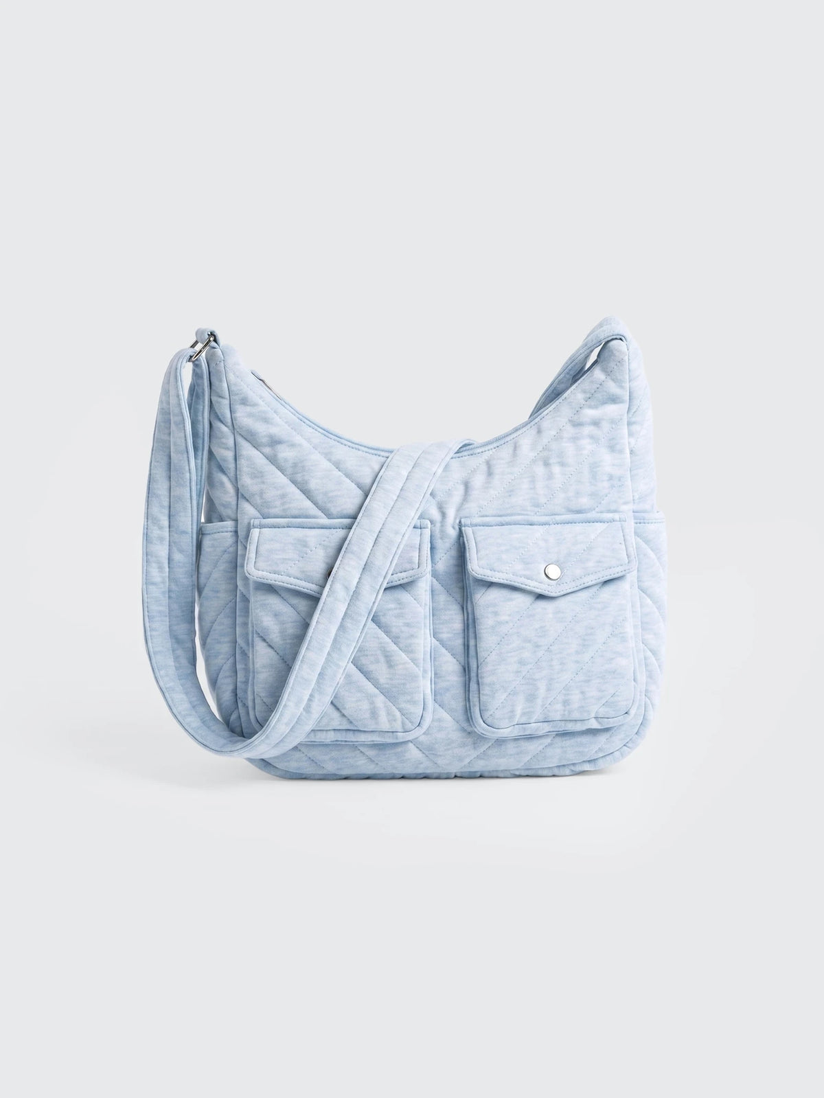 Quilted Utility Shoulder Bag