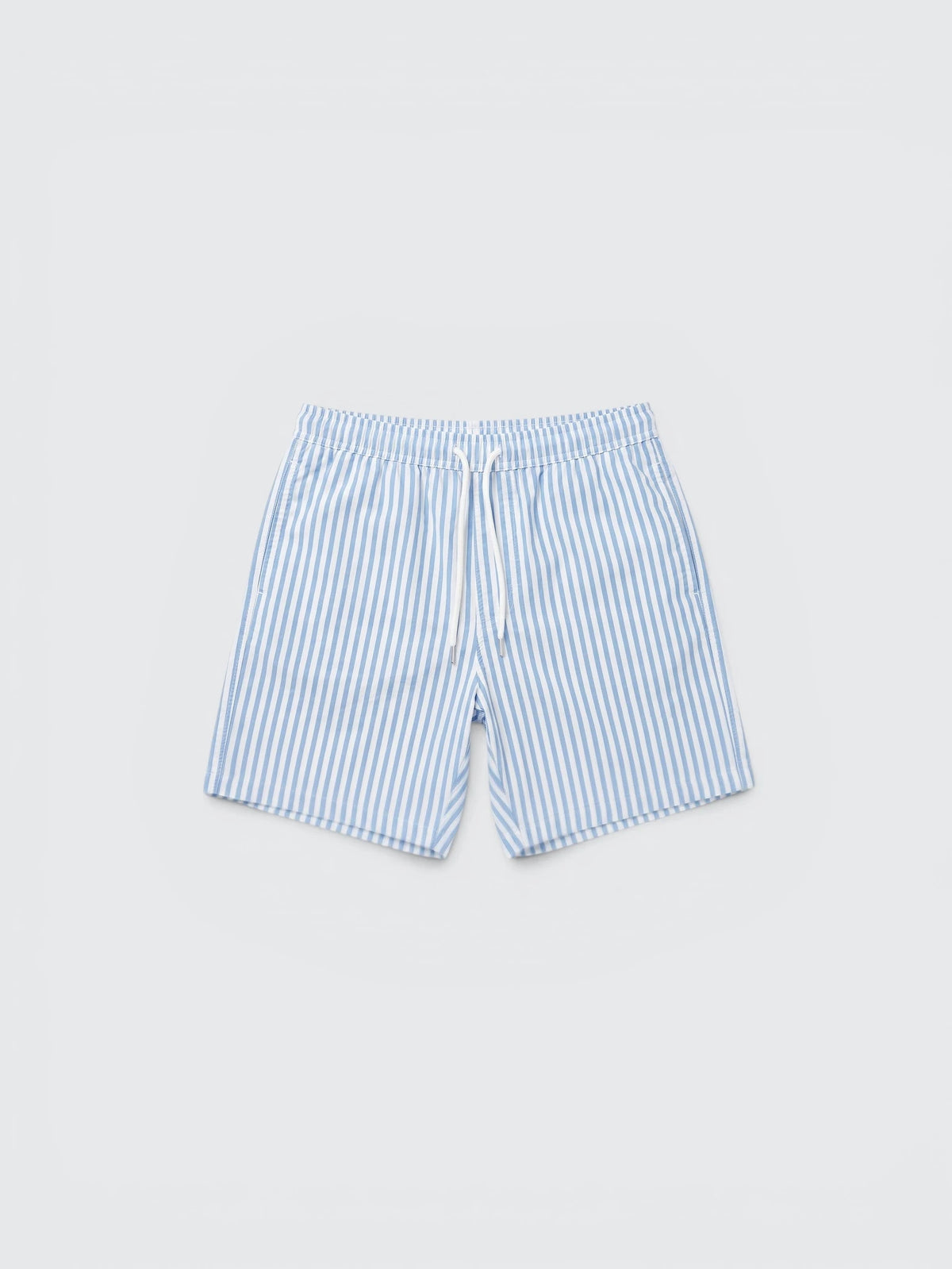 Pantaloncini con coulisse a righe