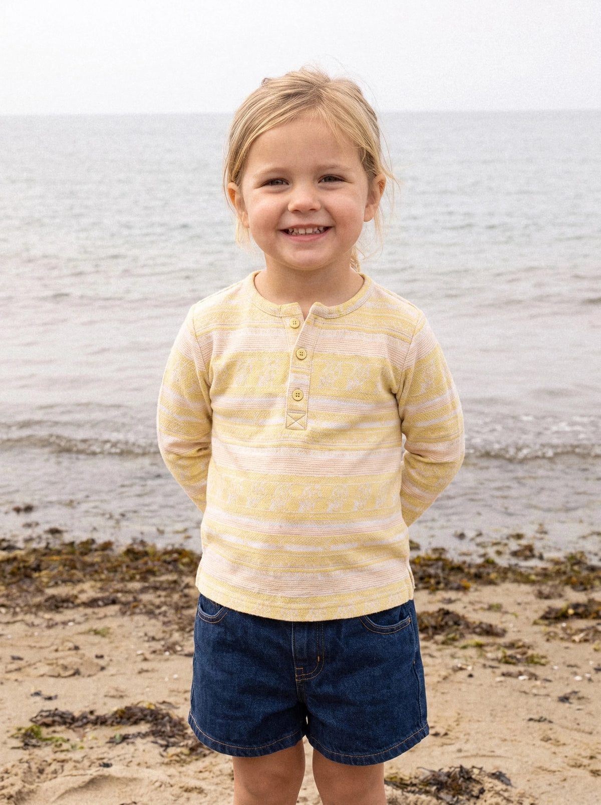 Henley Long Sleeve & Shorts