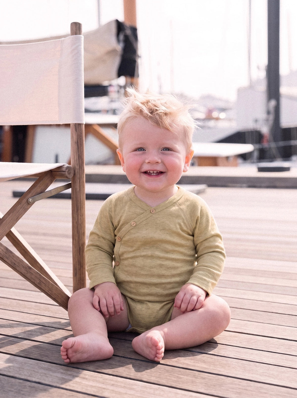 Wrap Long Sleeve Bodysuit